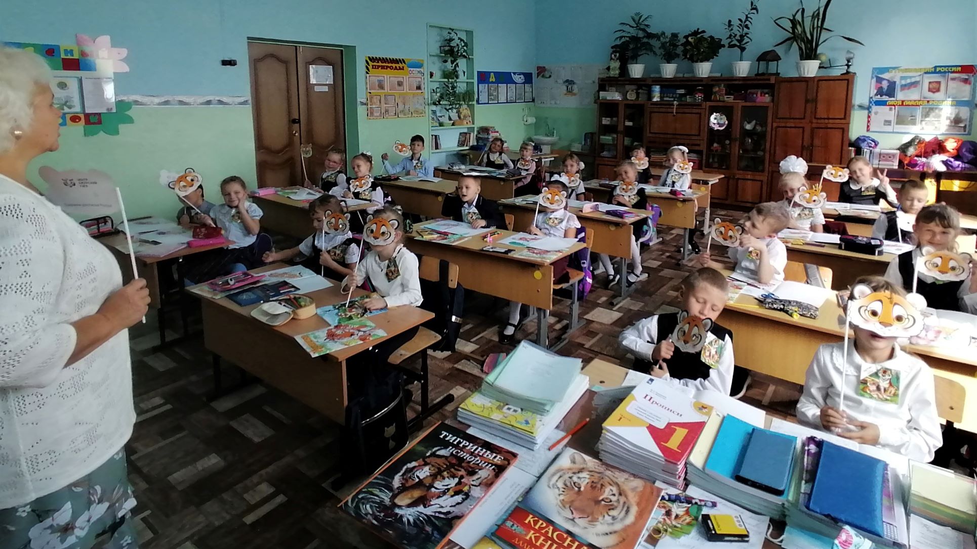 Детские «Тигриные» уроки проходят в Чугуевском округе Приморья