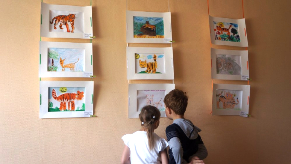 Подведены итоги конкурса детского рисунка «Один день из жизни тигренка»