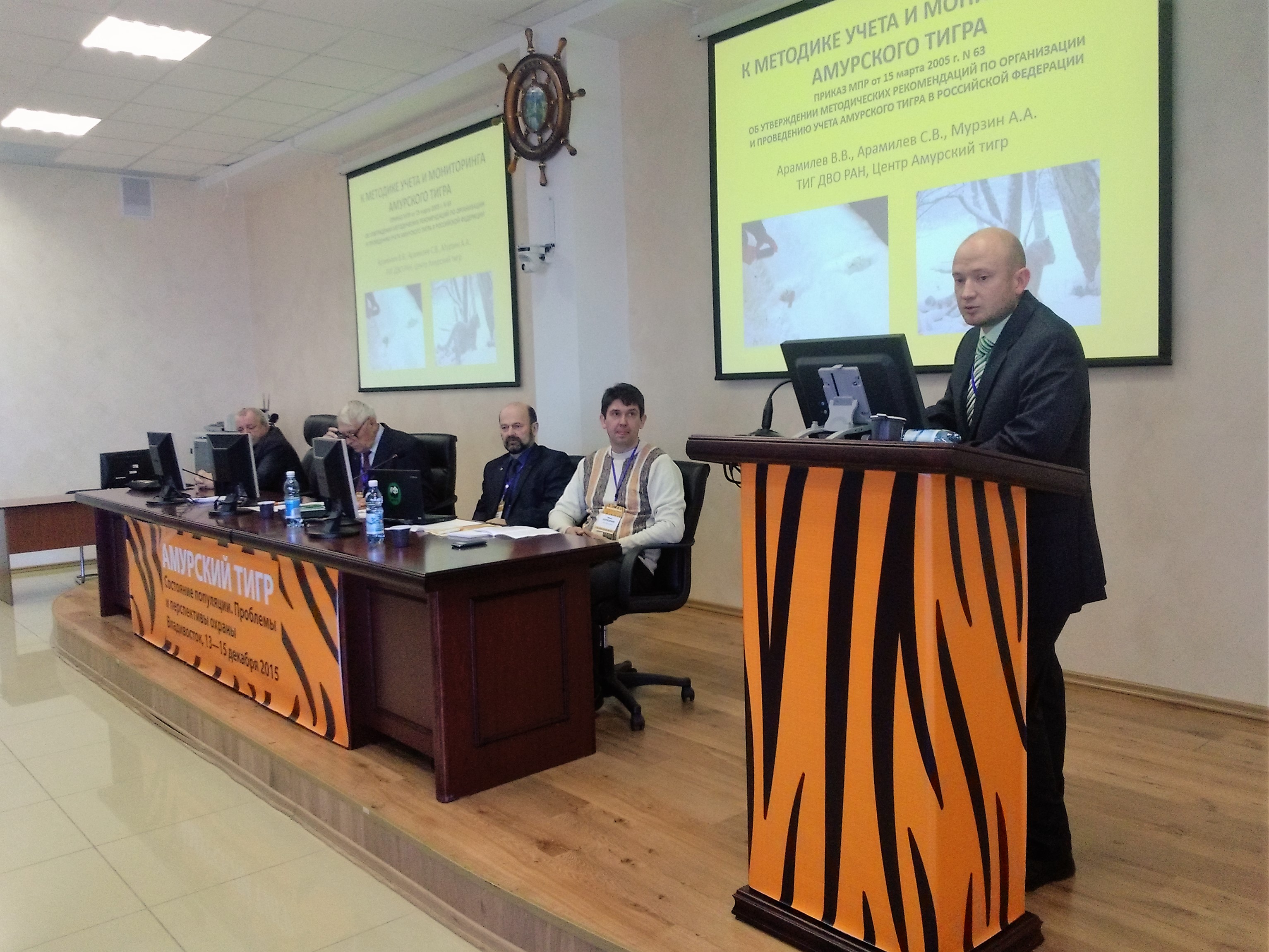 Откорректировать методику учета амурского тигра предлагают участники конференции во Владивостоке